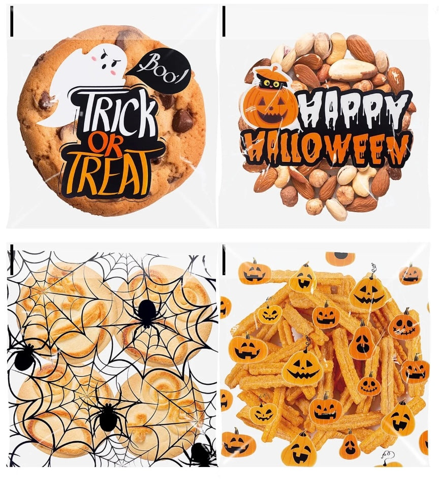 Bolsas 4 Diseños, Halloween