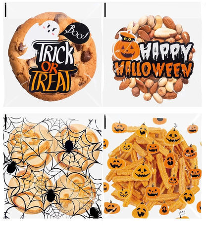 Bolsas 4 Diseños, Halloween