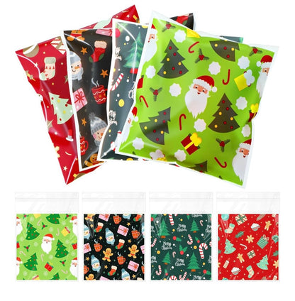 Bolsas Cuadradas Diseños De Navidad