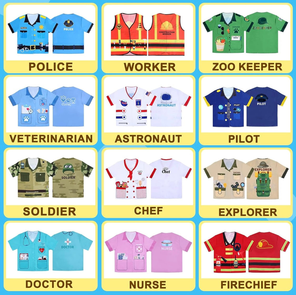 Camisas De Profesiones